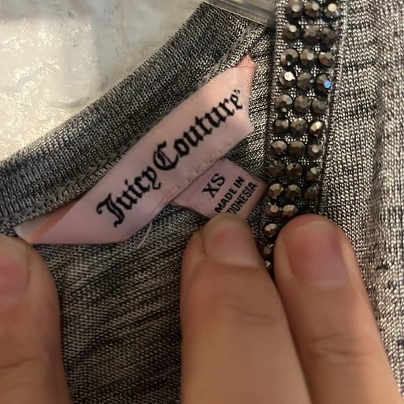 Juicy Couture long, silver jumpsuit size XS - Picture 6 of 10